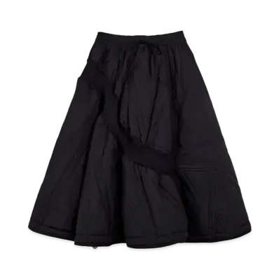 Y-3 Quilted Skirt "Black"