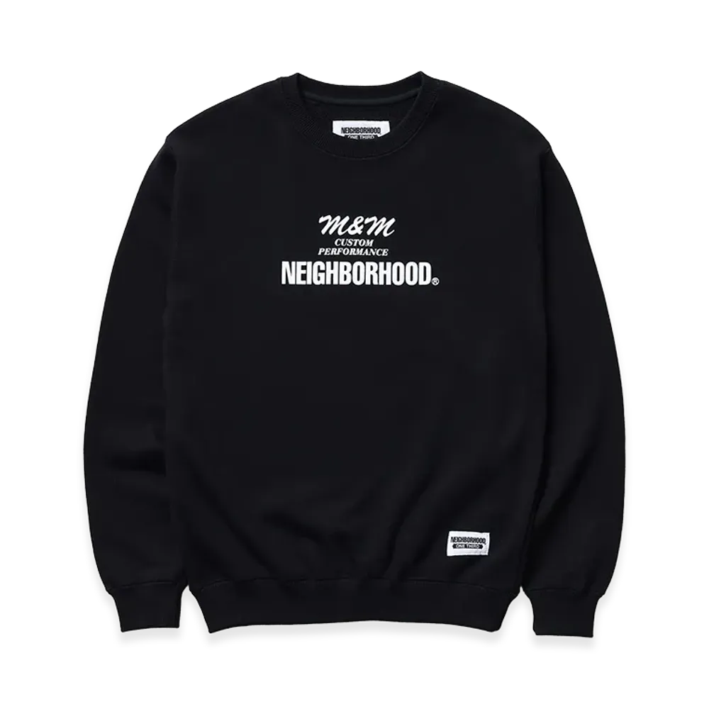 NEIGHBORHOOD x OT x M&M . Kids Sweat Shirt "Black"