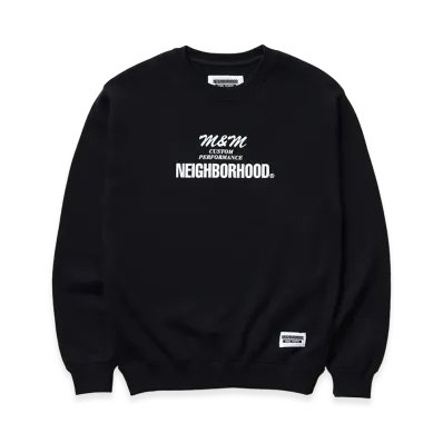 NEIGHBORHOOD x OT x M&M . Kids Sweat Shirt "Black"