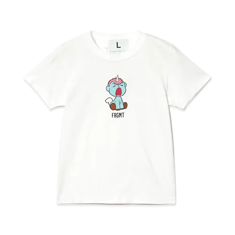 FRAGMENT x Forbes JAPAN Kids Unico T-Shirt "White"