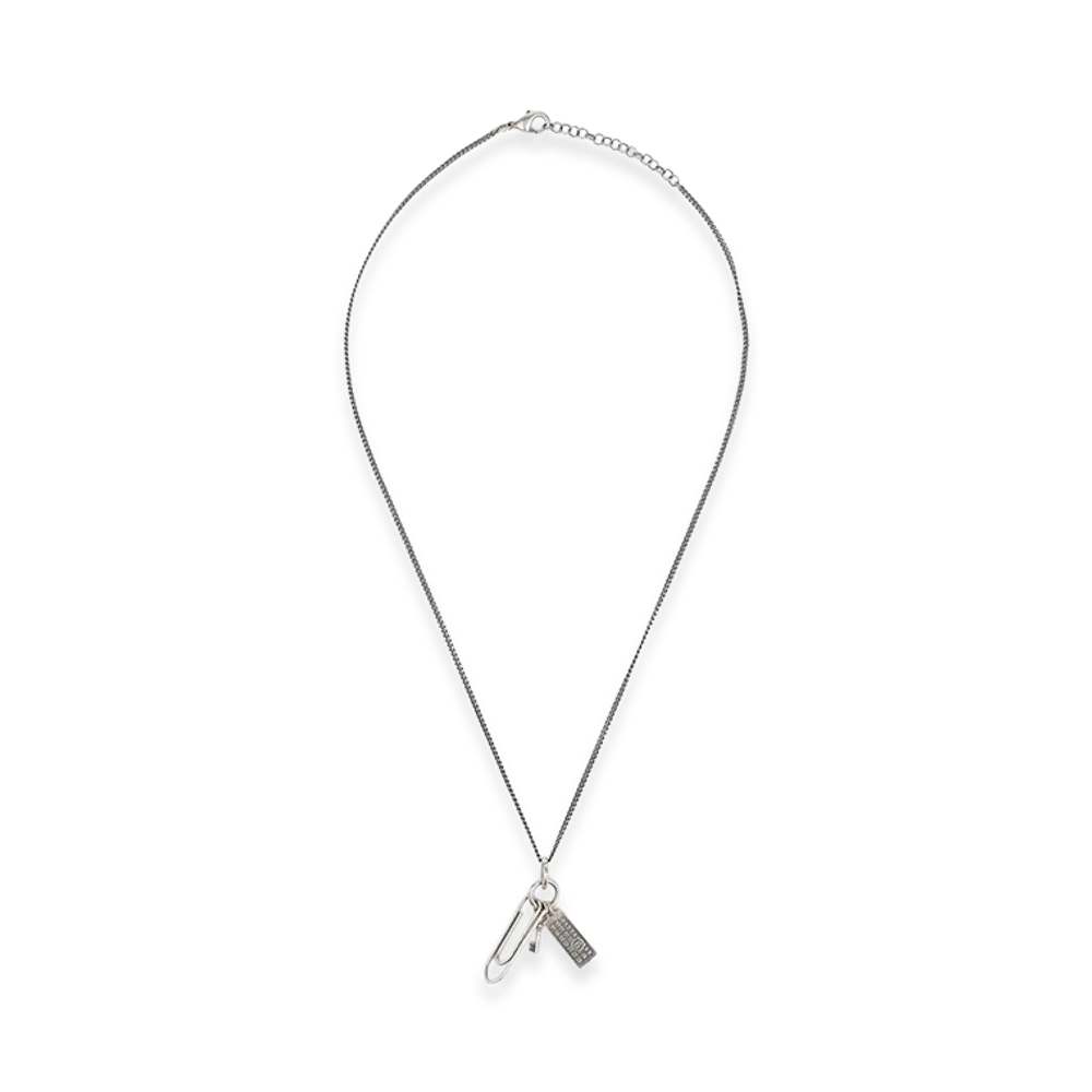 MM6 Maison Margiela Women's Graffetta' Necklace "Silver"