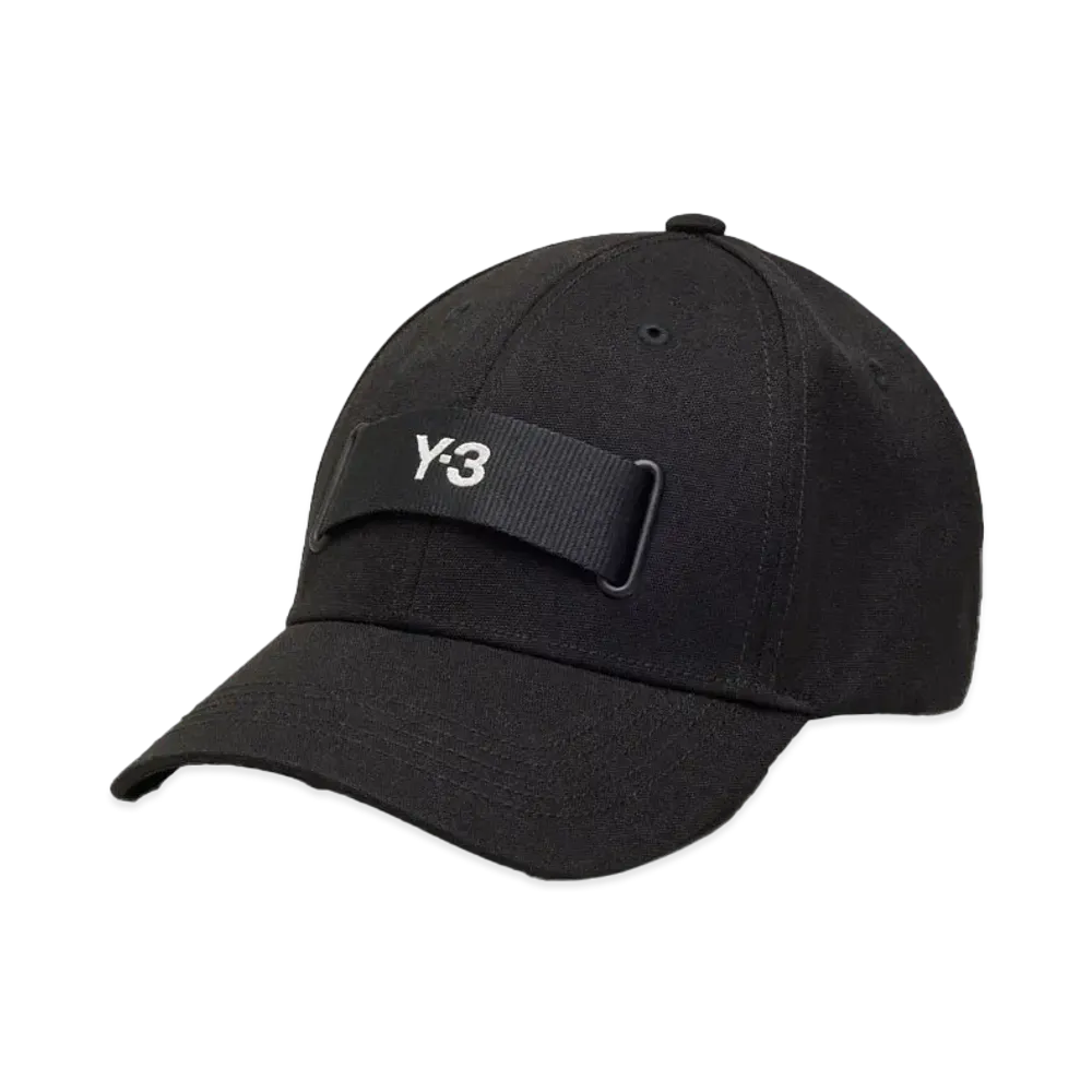 Y-3 Webbing Cap "Black"