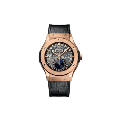 HUBLOT Classic Fusion Aerofusion Moonphase King Gold 45mm