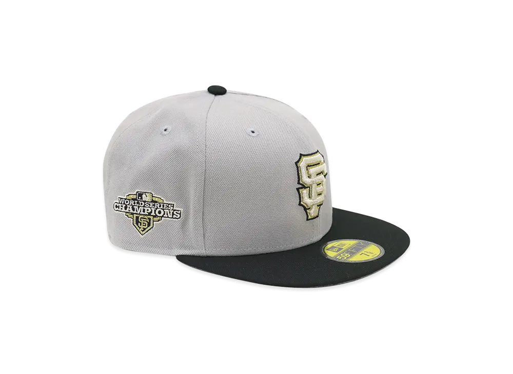 NEW ERA x THE CAP 59Fifty Midnight Royalty San Francisco Giants "Gray/Black"