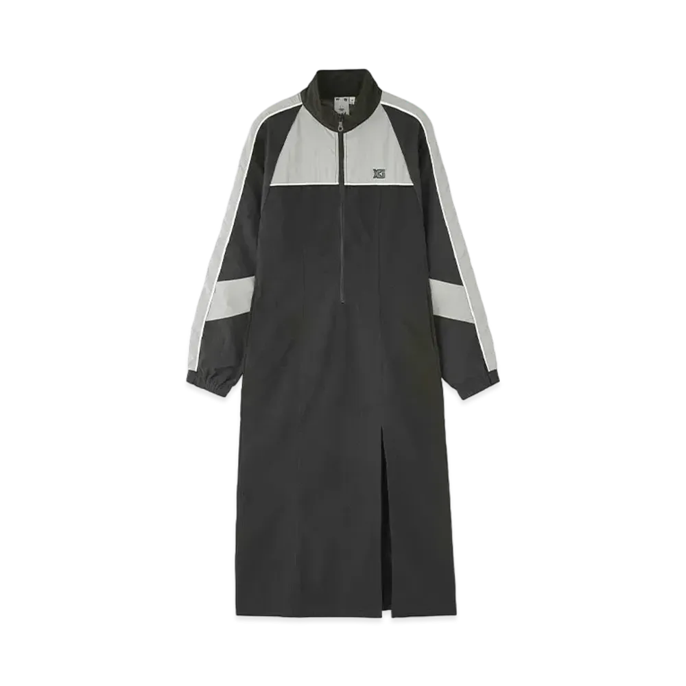 X-Girl Paneled Track Dress "Black"