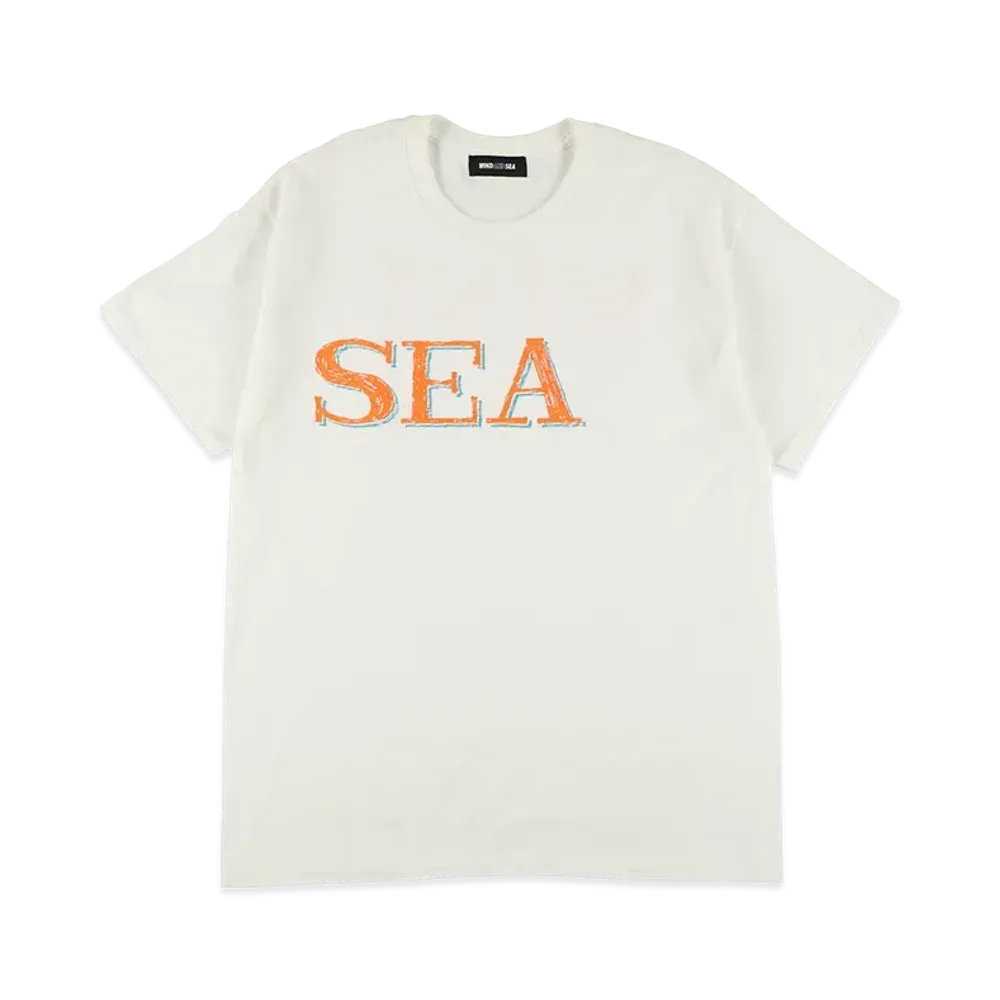 WIND AND SEA Logo S/S Tee "White"