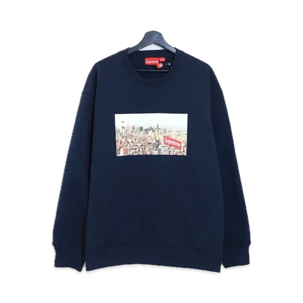 Supreme Aerial Crewneck "Navy"