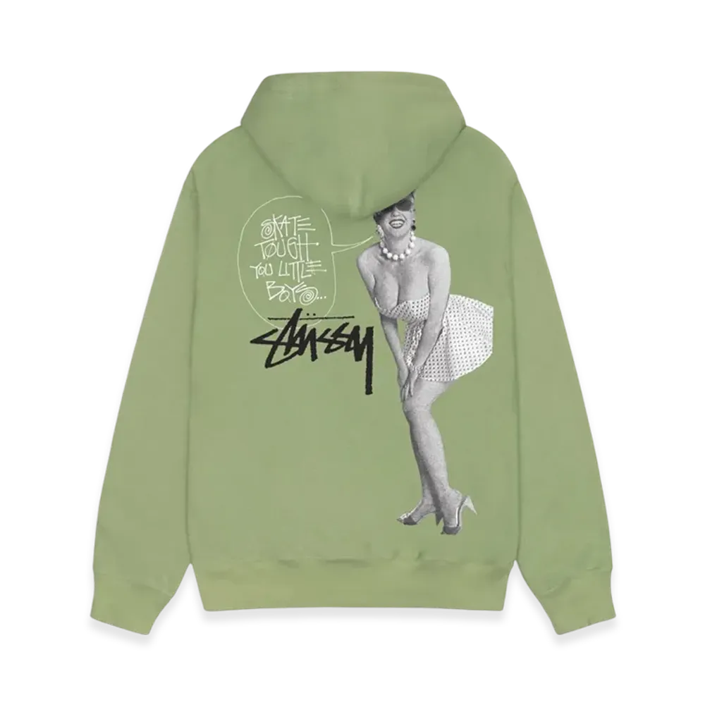 Stussy Skate Tough Zip Hoodie "Moss"