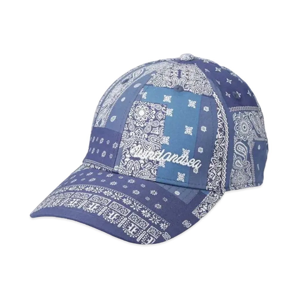 WIND AND SEA WDS_(PAISLEY-PATTERN) 6PANEL CAP "Navy"