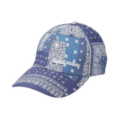 WIND AND SEA WDS_(PAISLEY-PATTERN) 6PANEL CAP "Navy"