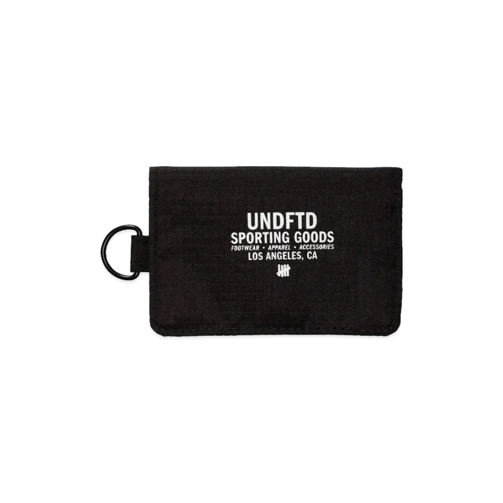 UNDEFEATED Ripstop Bi-Fold Wallet "Black"