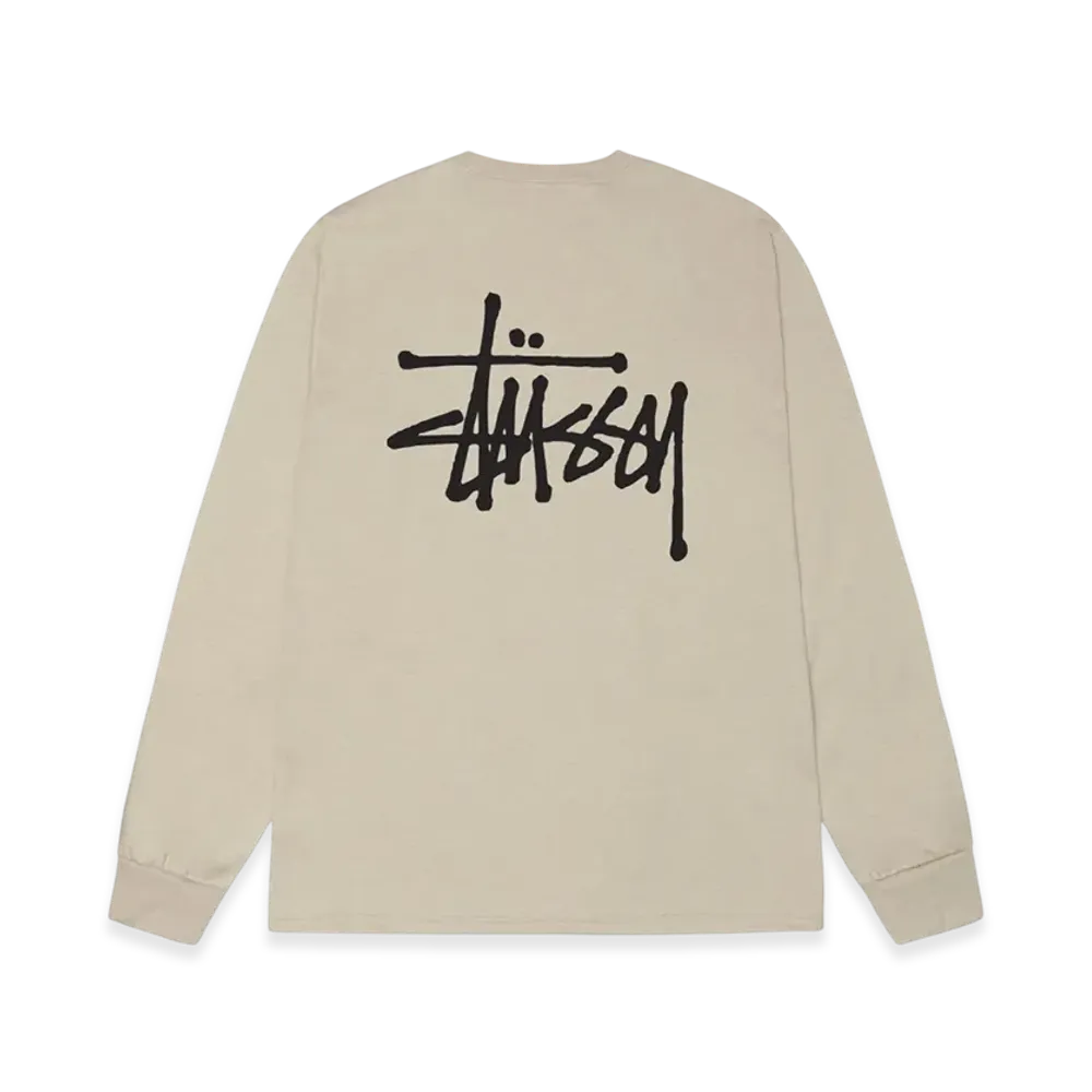 Stussy Basic Stussy LS Tee 2023 "Khaki"