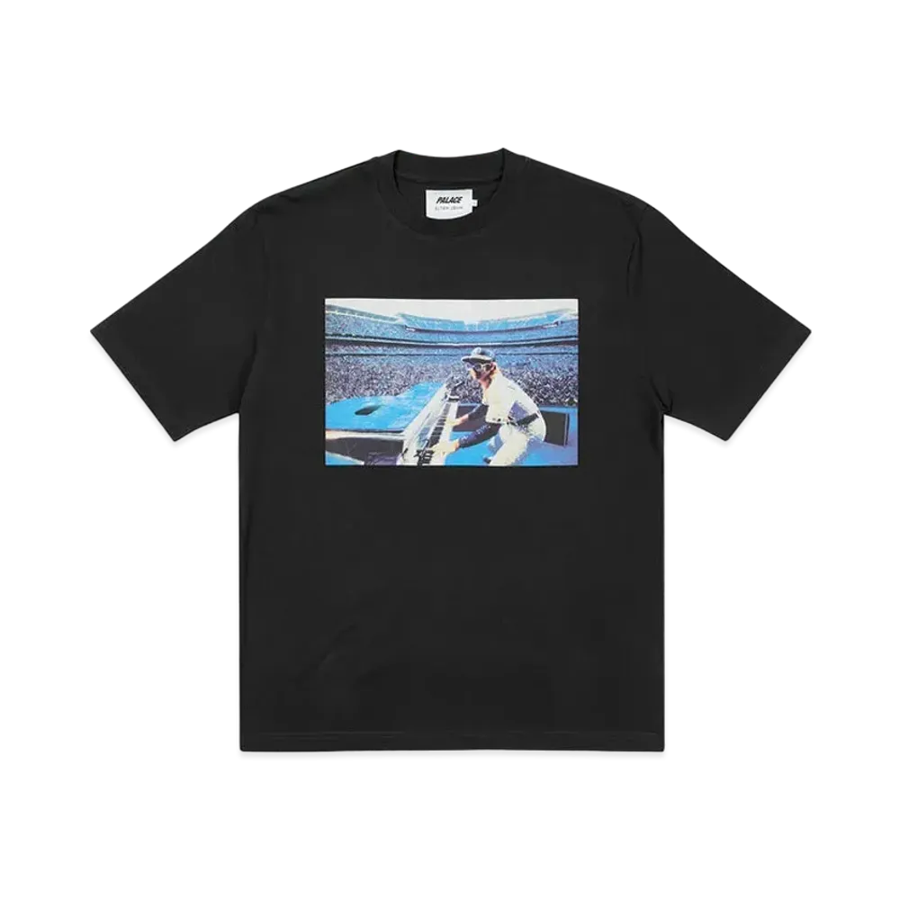 PALACE ELTON JOHN P-IANO T-SHIRT "Black"