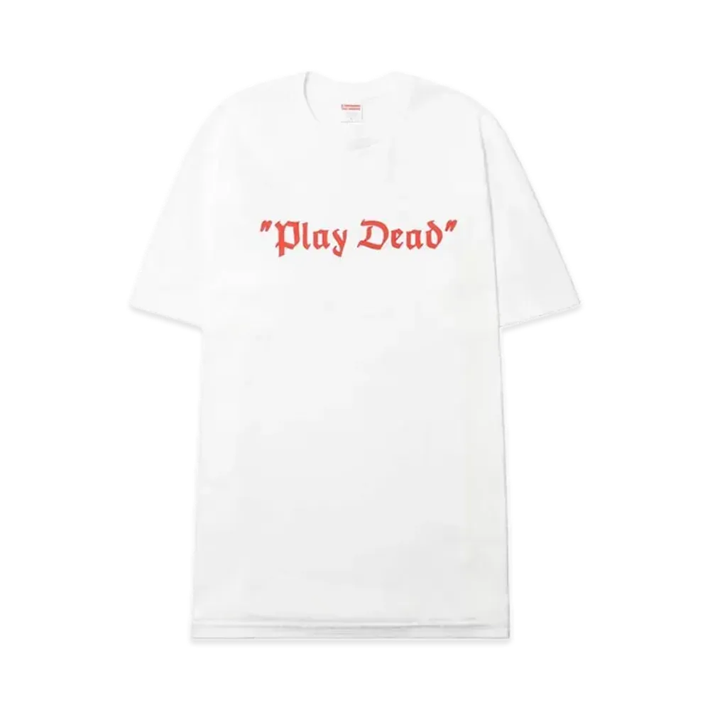 Supreme Play Dead Tee "White"