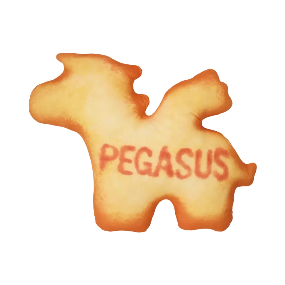 BANDAI "Ichiban Kuji" -Tabekko Animal THE MOVIE ~Dream Movie Collection~- Movie Prize Pegasuschan Biscuit Cushion