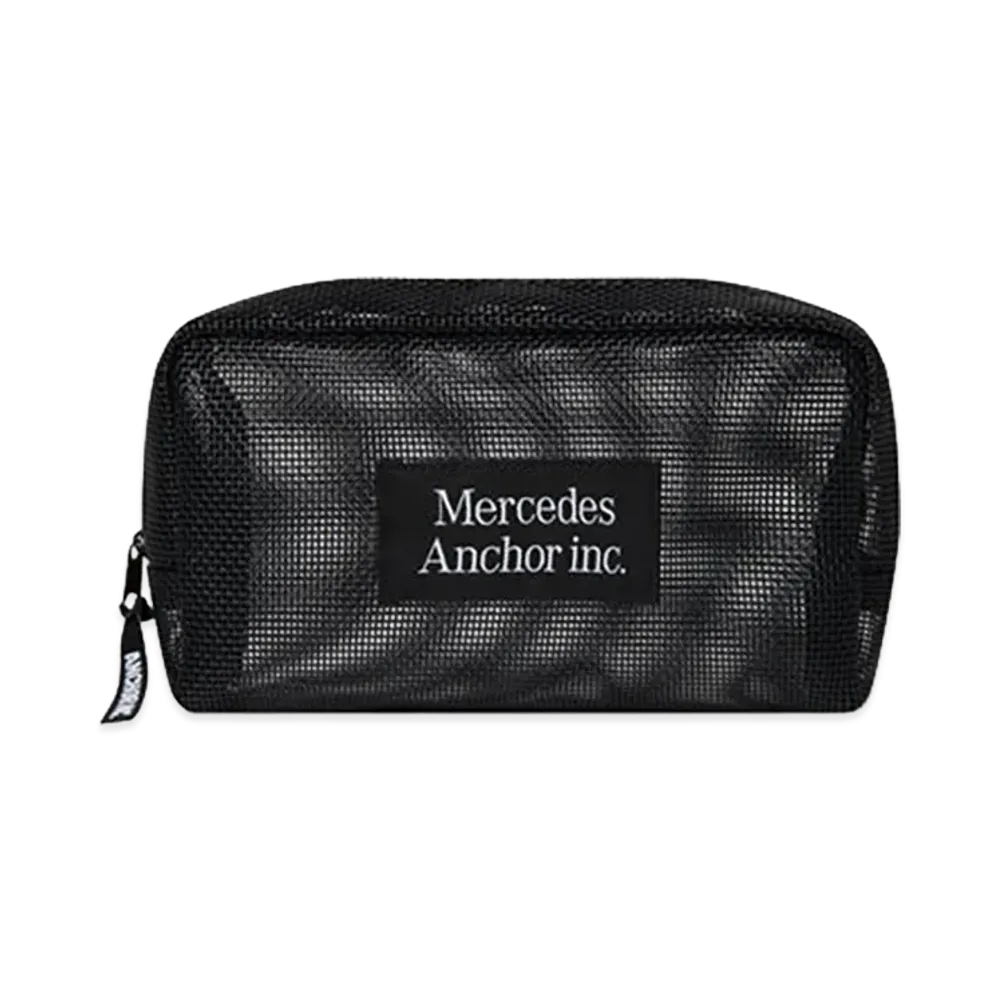 Mercedes Anchor inc. Mini Travel Mesh Pouch "Black"