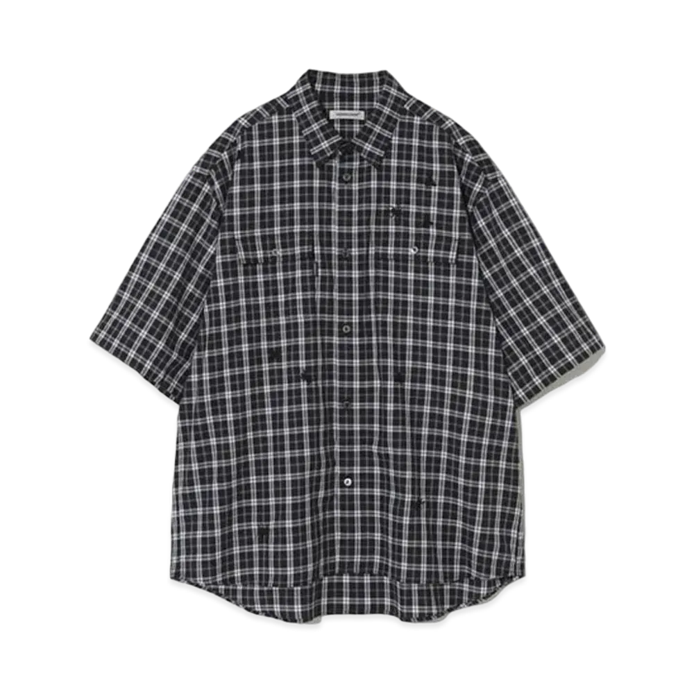 UNDERCOVER Cotton Shirt "Black CK"