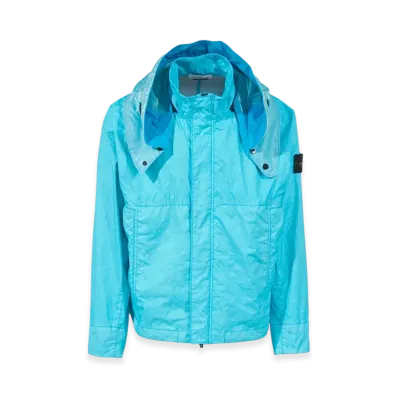 Stone Island 40623 Membrana 3L TC Hooded Blouson - 23SS "Turquoise"