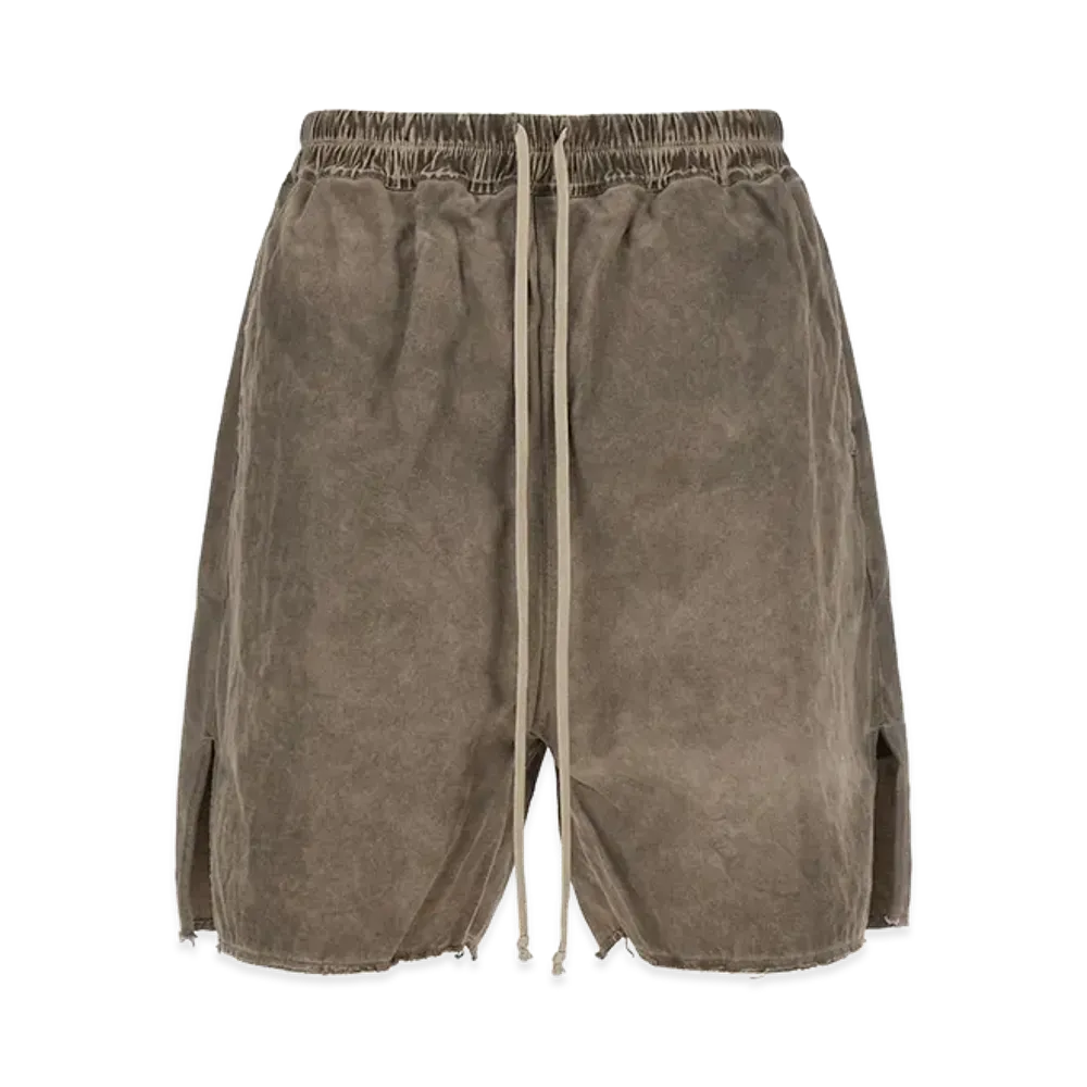 Rick Owens DRKSHDW Zippered Boxer Shorts "Dove"
