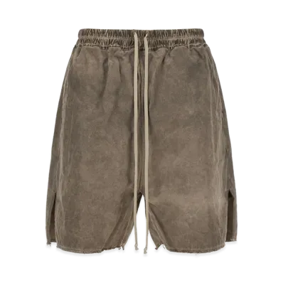 Rick Owens DRKSHDW Zippered Boxer Shorts "Dove"