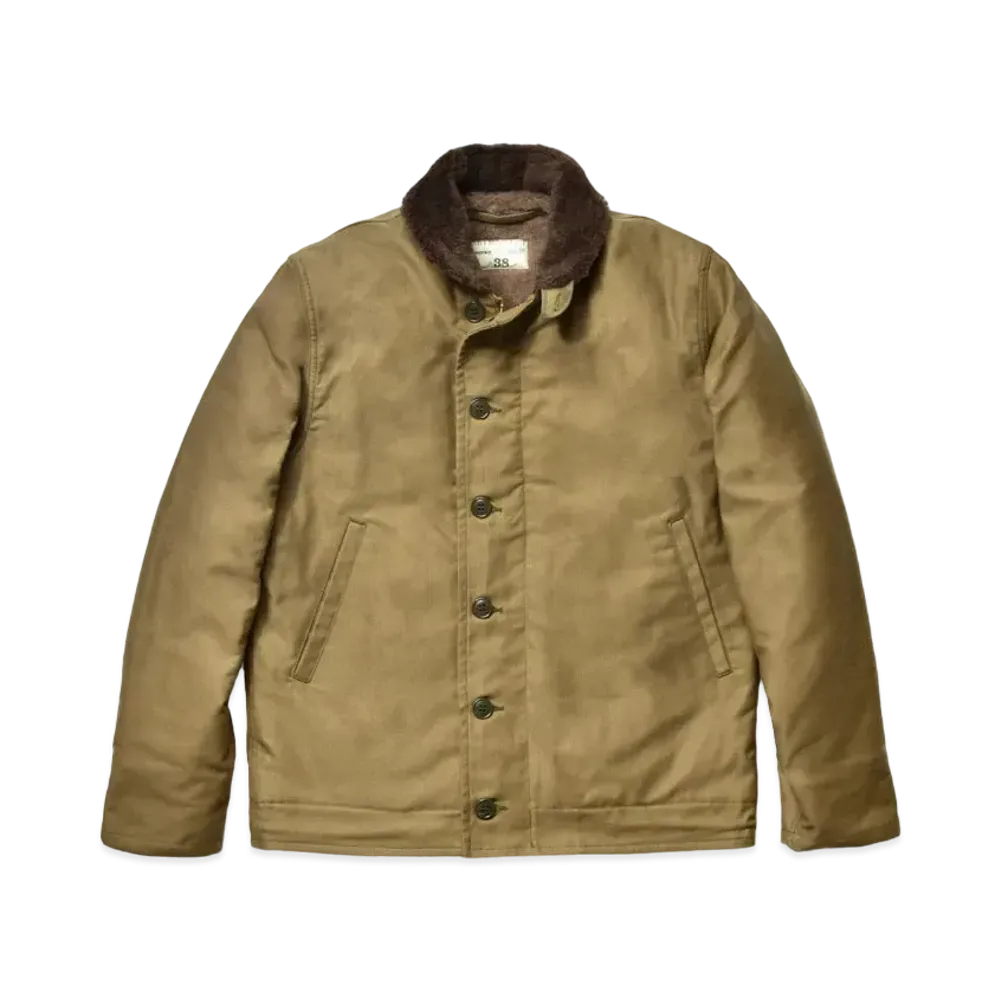 THE REAL McCOY'S N-1 Deck Jacket (Khaki) "Khaki"