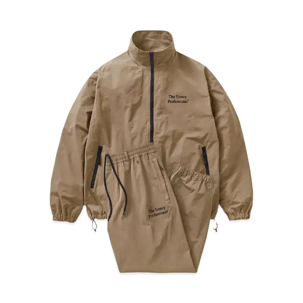 エンノイ プロフェッショナル CPN ジャケット セット アップ "ベージュ" AW24BRENJK02LP / AW24BRENPT04LP