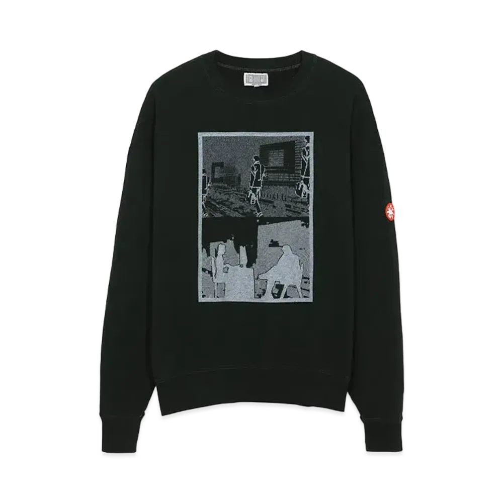 Cav Empt (C.E) MD DialTone SOFT CREW NECK "Black"