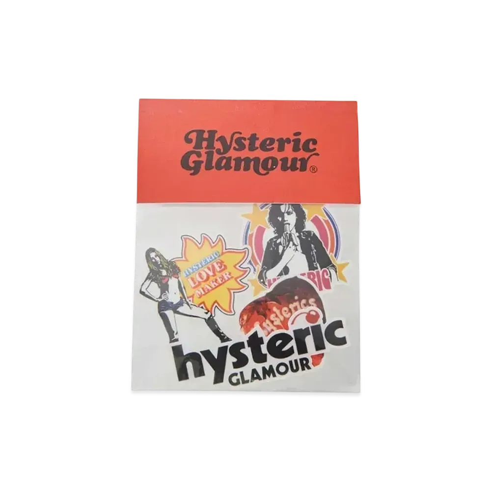 HYSTERIC GLAMOUR Love Maker Package Sticker Set "Multi"