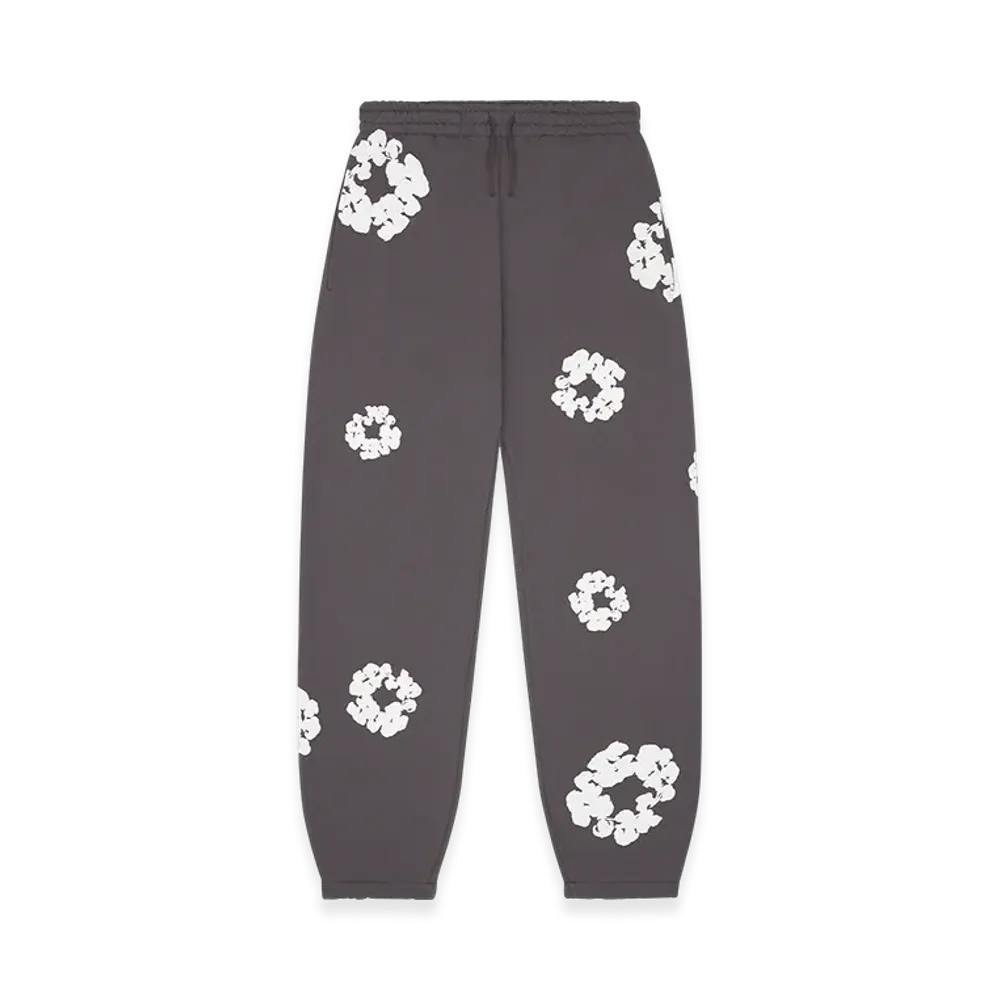 DENIM TEARS Cotton Wreath Sweatpants "Charcoal"