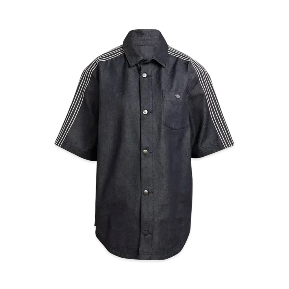 adidas Denim Short Sleeve Shirt "Indigo Denim"