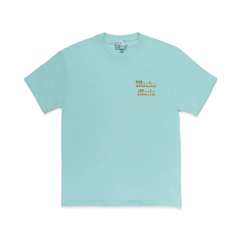 WACKO MARIA COLOR T-SHIRT "Blue"