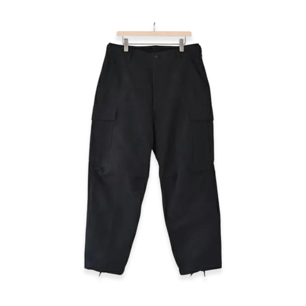 COMOLI Moleskin BDU Pants "Black"