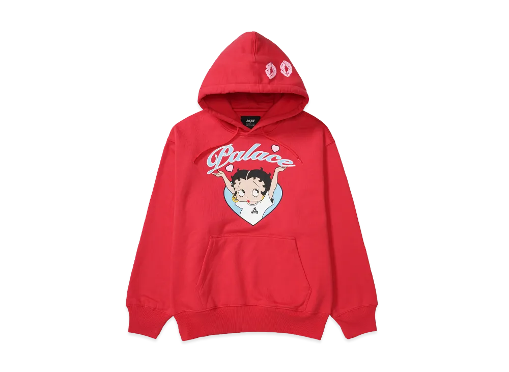PALACE x Betty Boop Hood "Racey Red"