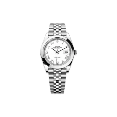 ROLEX Datejust 41 Oystersteel "White"