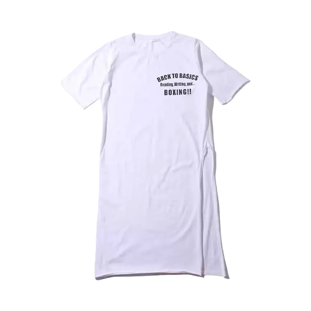 atmos pink T-Shirt Long Dress "White"