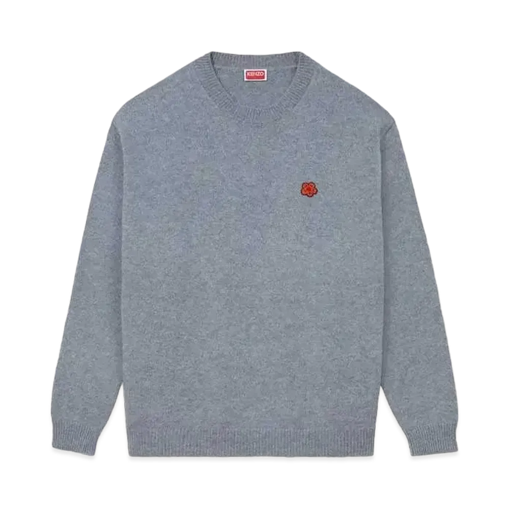 KENZO 'BOKE FLOWER' Embroidery Jumper "Misty Grey"