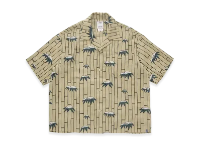 visvim Copa Shirt S/S Bamboo (Chirimen) "PL.Green"
