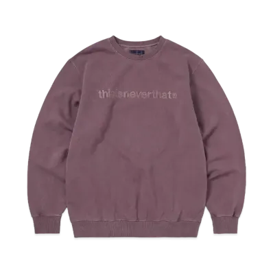 thisisneverthat T-Logo Crewneck "Fuchsia"