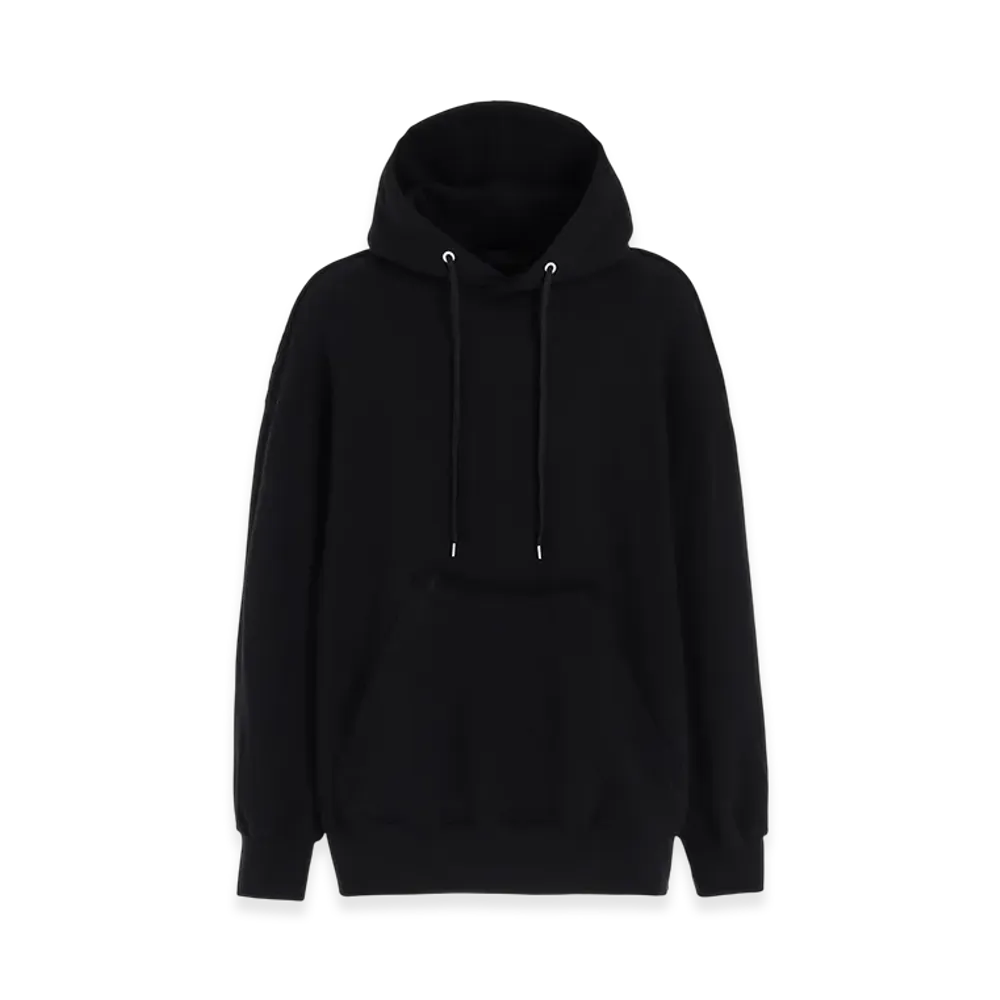 S'YTE French Terry Side Zip Hoodie "Black"