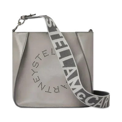 Stella McCartney Stella Logo Shoulder Bag "Smoke"