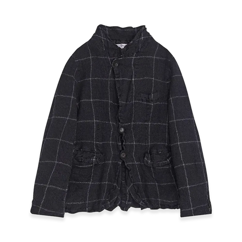 COMME des GARCONS SHIRT Window Pane Check Jacket "Gray"