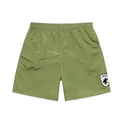 Stussy Surfman Patch Water Shorts "Leaf"