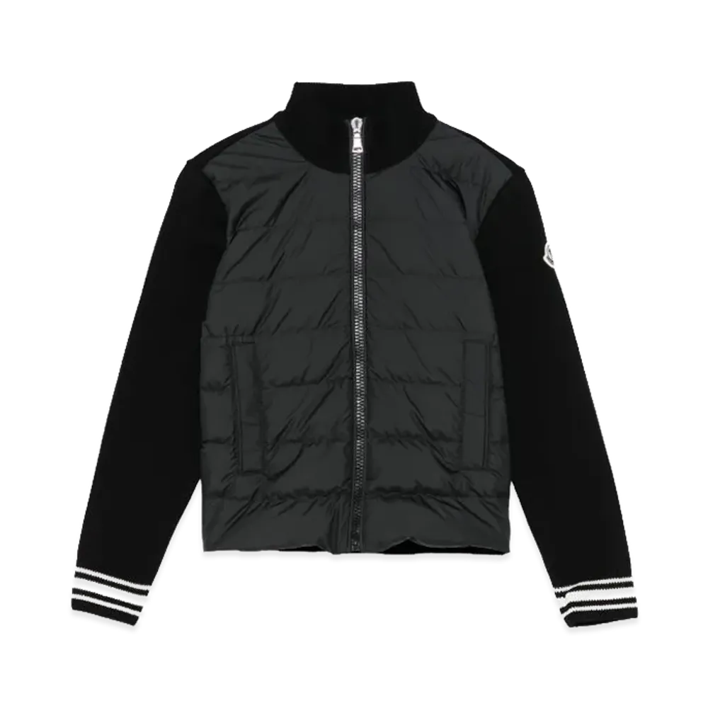 MONCLER Kids Down Cardigan "Black"