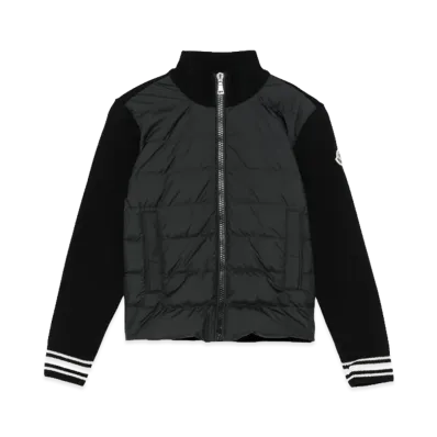MONCLER Kids Down Cardigan "Black"