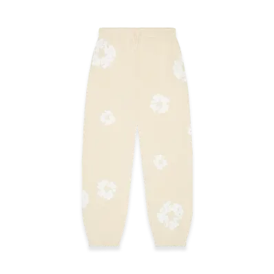 DENIM TEARS Cotton Wreath Sweatpants "Oatmeal"