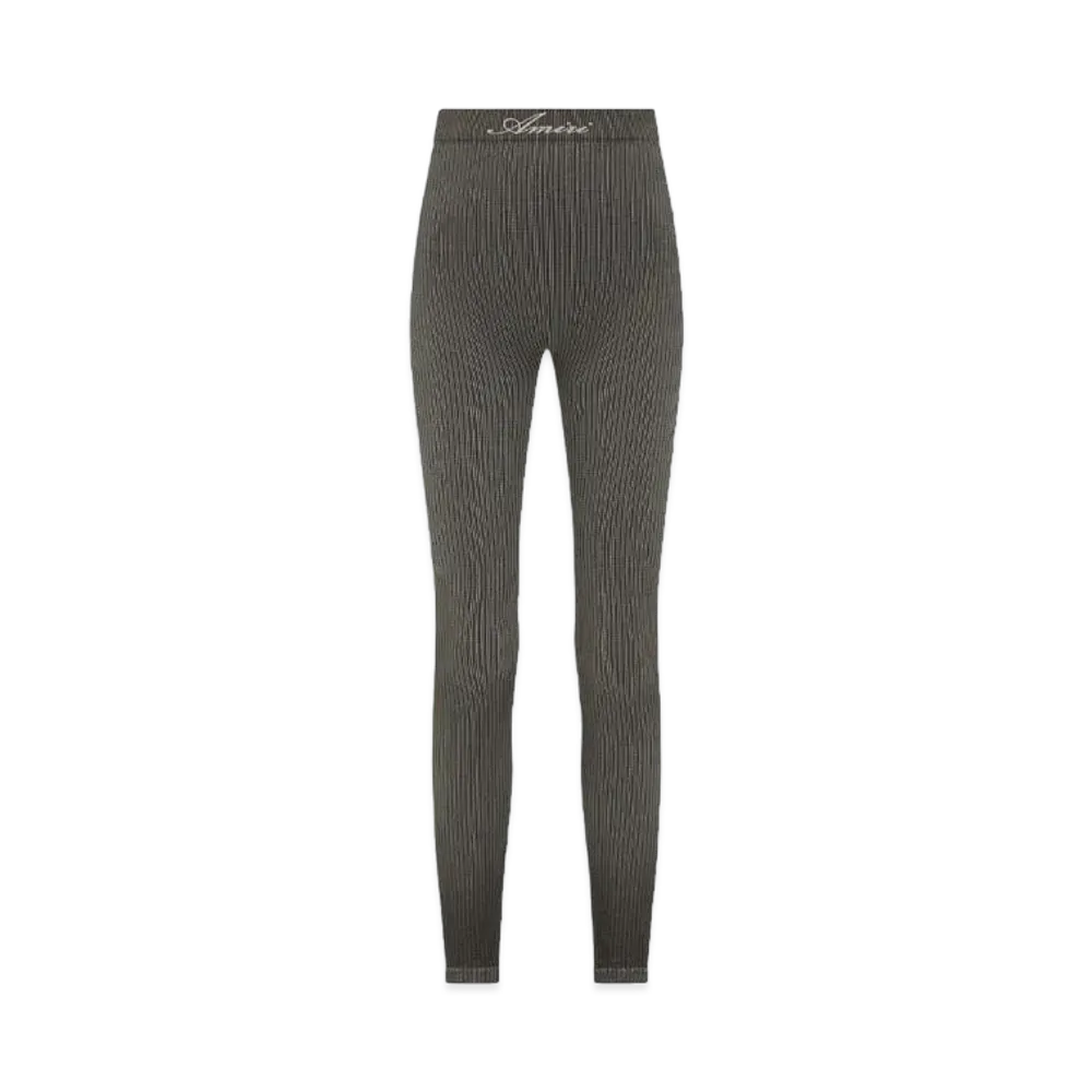 AMIRI Ribbed Seamless Leggings "Brown"