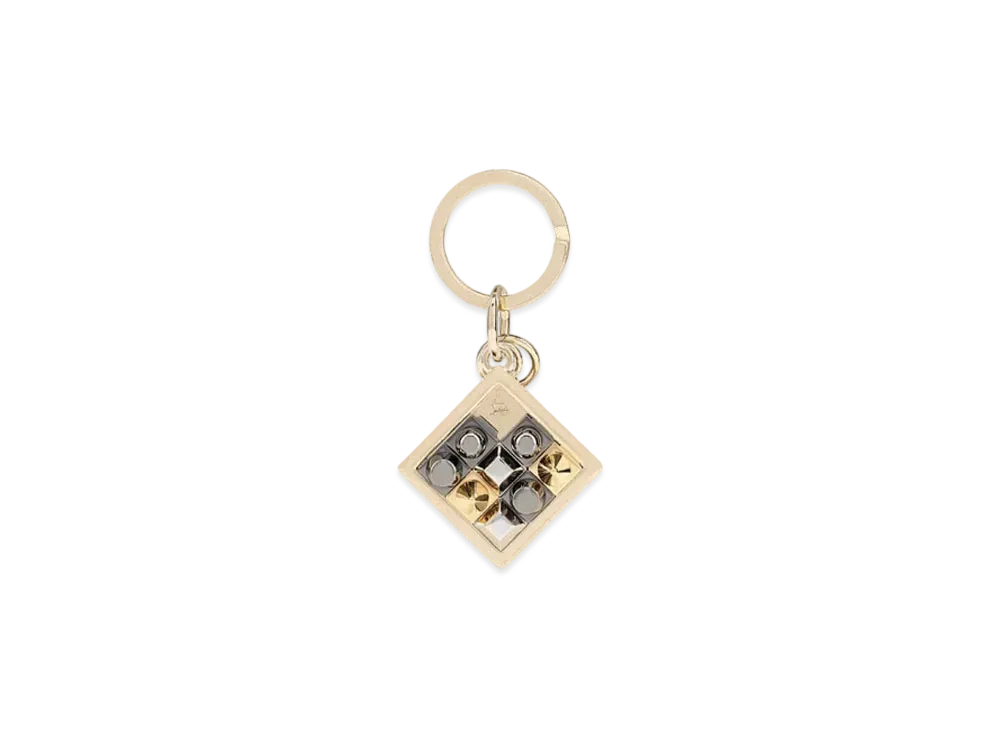 Christian Louboutin LoubinTHesky Keyring "Gold"