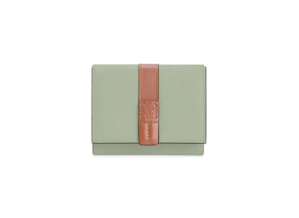 LOEWE ロエベ ミディアム バーティカル ウォレット ブロッサム/タン ロエベ トライフォールド ウォレット ソフトグレインカーフ