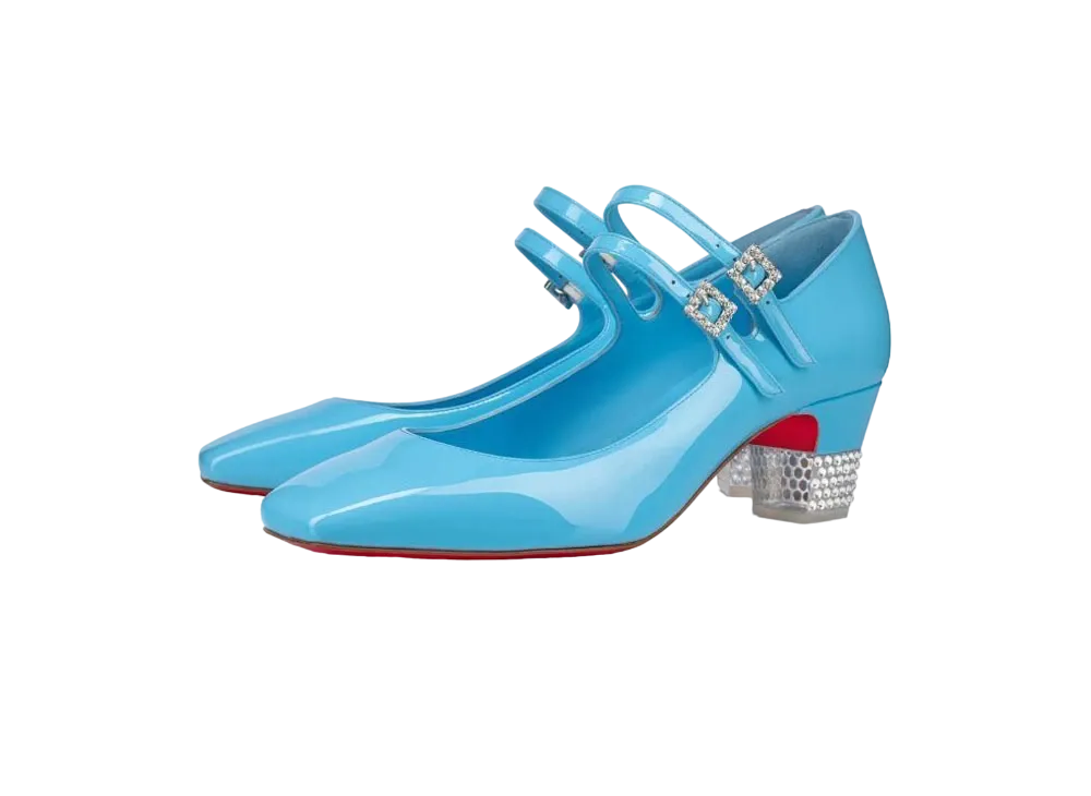 Christian Louboutin Aquajane 45 mm "Splash(Light Blue)"
