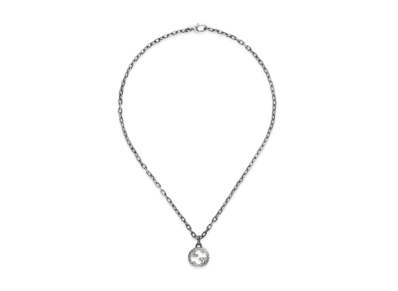 GUCCI Interlocking G Pendant Necklace